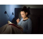 Lampe de lecture LED LOOPLIGHT, rechargeable, noir/gris