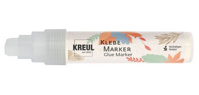 Marqueur à colle XXL, pointe biseautée, sans solvant