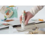 Marqueur à colle XXL, pointe biseautée, sans solvant