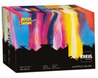 Peinture acrylique SOLO Goya Acrylic, 20 ml, set de 48