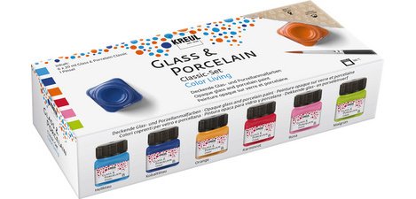 Peinture pour porcelaine 'Glass & Porcelain'
