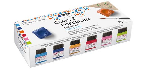 Peinture pour porcelaine 'Glass & Porcelain'