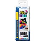 Marqueur permanent 317M Lumocolor, étui de 6