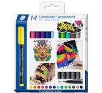 Permanent Marker 318F Lumocolor, set of 14