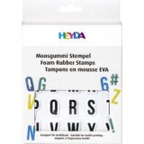 Set tampons caoutchouc mousse 'lettres & chiffres', II