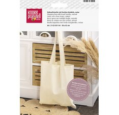 Sac de courses en coton, naturel