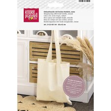 Sac de courses en coton, naturel