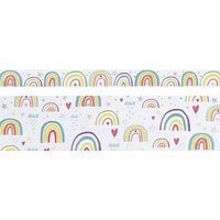 Decoratieve plakband 'Funny Rainbows'