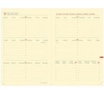 Agenda Horizontal 24 SD Prestige, 2026/2027, bleu