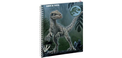 Cahier de textes Jurassic World 'Blue'