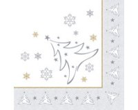 Serviette à motif de Noël 'X-Mas Elegance'