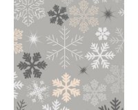 Servetten met Kerstmotief 'Sneeuwvlokken'