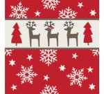 Serviette à motif de Noël 'Christmas Gifts'