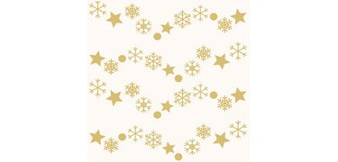 Christmas Pattern Napkin 'Forest Snowmen'