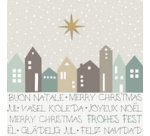 Serviette à motif de Noël 'Winter Potpourri'