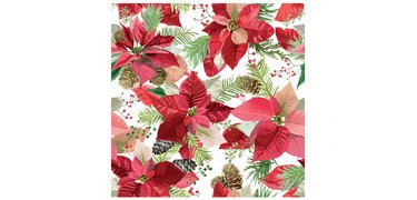 Christmas Village Pattern Napkin