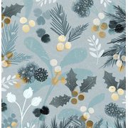 Serviette à motif de Noël 'Golden Deer'