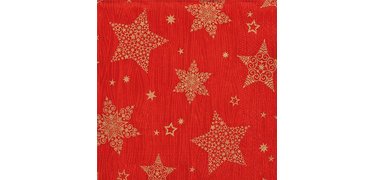 Serviette à motif de Noël 'Christmas Shine'
