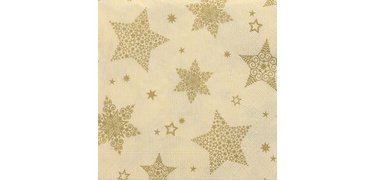 Christmas Shine' patterned Christmas napkin