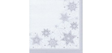 Serviette à motif de Noël 'Just Stars'