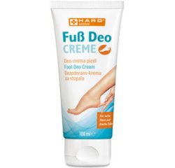 Crème déodorant pour les pieds, tube de 100 ml