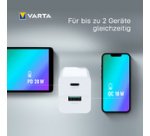 Chargeur secteur USB 'Speed Charger', 38 watts, blanc