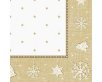 Serviette à motif de Noël 'X-Mas'