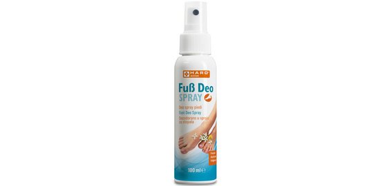 Spray déodorant pour les pieds, vaporisateur de 100 ml