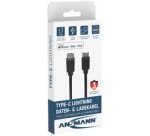 Câble de données & de charge, USB-C - Lightning