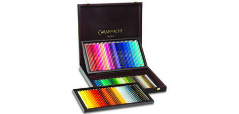 Crayons de couleur PABLO, coffret bois de 120