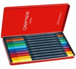 Feutre FIBRALO Brush, étui métal de 10