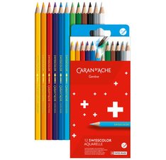 Crayons de couleur SWISSCOLOR Aquarelle