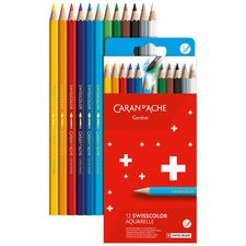 Crayons de couleur SWISSCOLOR Aquarelle