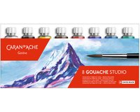 Gouache GOUACHE STUDIO, en tubes, étui de 8