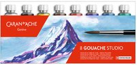 Gouache GOUACHE STUDIO, en tubes, étui de 8