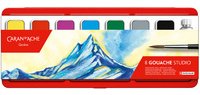 Gouache GOUACHE STUDIO, en tablettes, étui de 8