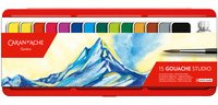 Gouache GOUACHE STUDIO, en tablettes,étui de 15