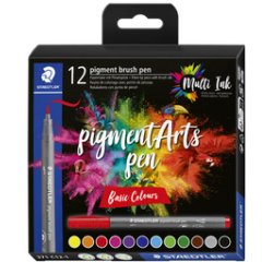 Feutre pigment brush pen 'Basic Colours'