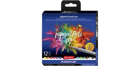 Feutre pigment brush pen 'Basic Colours'