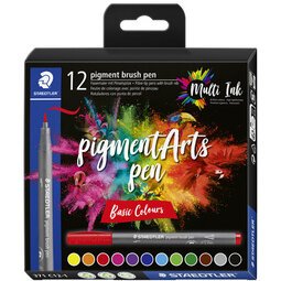 Feutre pigment brush pen 'Warm Colours'