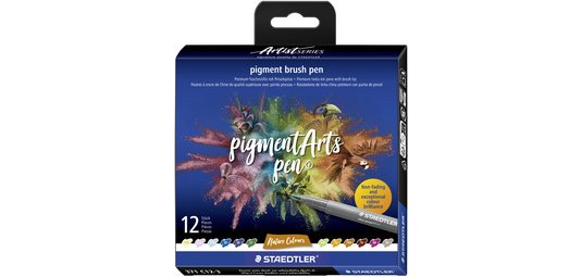 Feutre pigment brush pen 'Nature Colours'