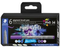 Feutre pigment brush pen 'Blues & Violets'