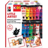 Plakkaatverf voor kinderen KIDS Little Artist 36 ml - set van 12