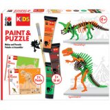 KiDS Kit peinture & puzzle Little Artist, dinos