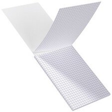 Fiche bristol non perforées A6 5 x 5 blanc Oxford - Bloc de 30