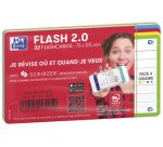 Fiches bristol FLASH 2.0, A7, bord de couleur