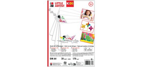 KiDS Papier pour peinture et loisirs créatifs, A4