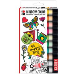 Set Window Color 'Garden', 10 x 25 ml