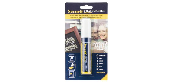 Marqueur craie ORIGINAL LARGE, blanc, blister de 1