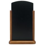 Ardoise de table TOP, taille moyenne, brun foncé